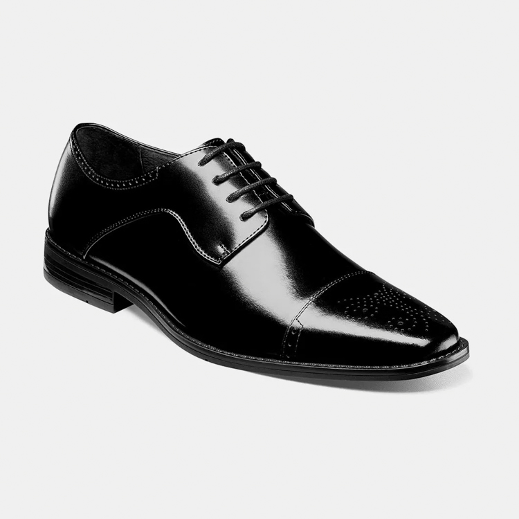 zapatos formales negro estilo kenway marca stacy adams cl sico 160430 349309 1