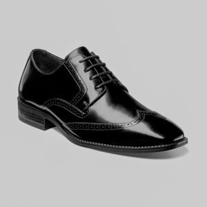zapatos negro estilo adler marca stacy adams cl sico 147669 249568 1