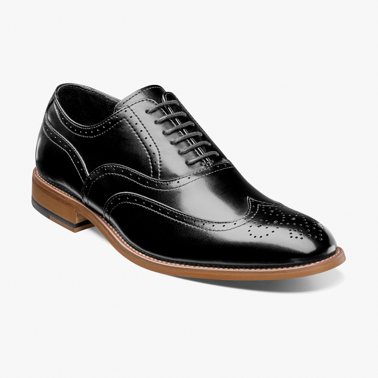 Zapatos negro estilo Dunbar marca Stacy Adams clásico | 137926