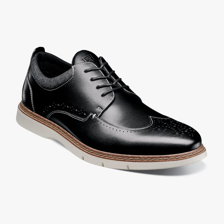 Zapatos negro estilo Moxley marca Stacy Adams casual | 128249